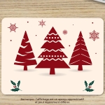 Tapis de Souris noël personnalisé avec image et texte