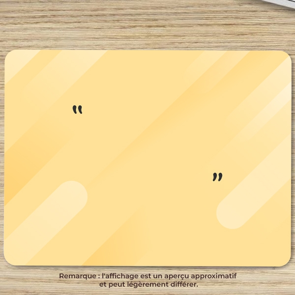 Tapis de Souris personnalisé avec image et texte