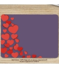 Tapis de Souris saint valentin personnalisé avec image et texte