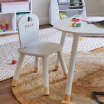 Chaise enfant blanche à personnaliser