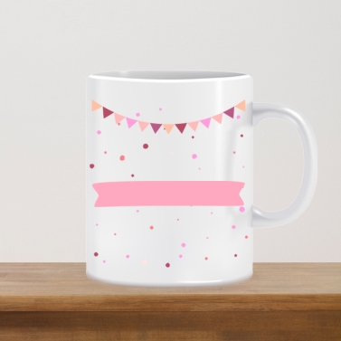 Tasse personnalisée anniversaire - femme