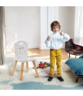 Chaise enfant étoile à personnaliser