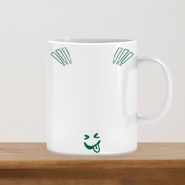 Mug personnalisable message