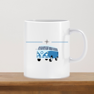 Tasse personnalisable retraite - modèle mixte