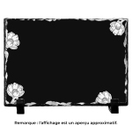 Ardoise commémorative noir personnalisé