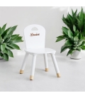 Chaise enfant blanche à personnaliser