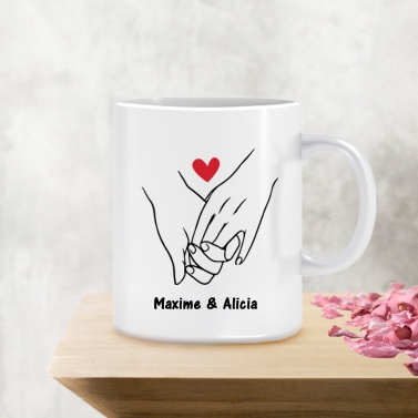 Mug personnalisable Saint Valentin