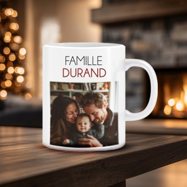 Mug personnalisable famille