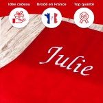 Tablier adulte rouge personnalisé