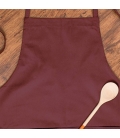 Tablier adulte marsala personnalisé
