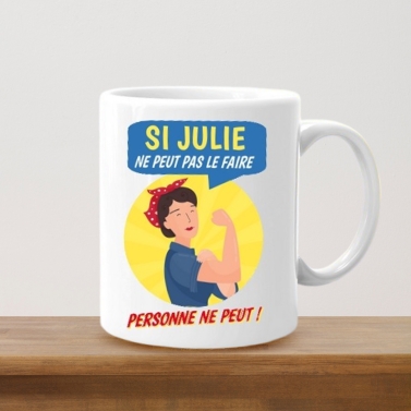 Mug "Si Maman ne peut pas le faire"