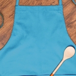 Tablier bleu enfant personnalisé