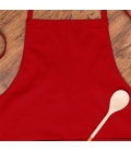 Tablier rouge enfant personnalisé