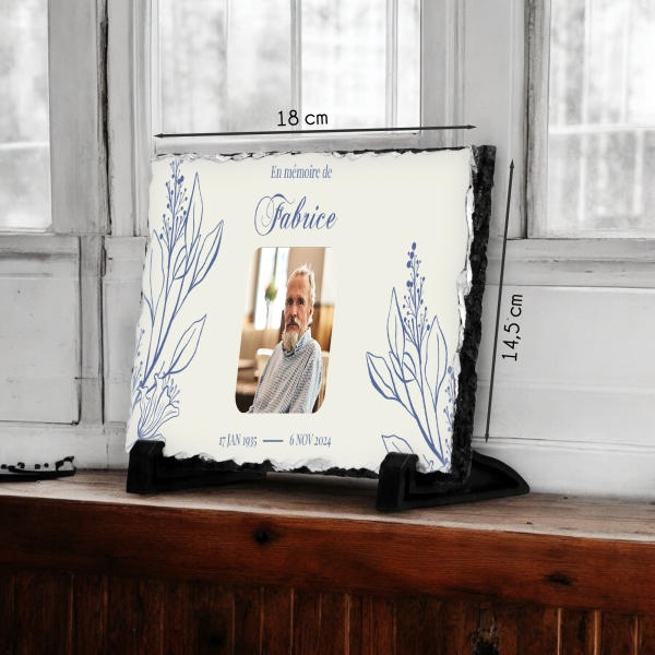 Ardoise commémorative personnalisé