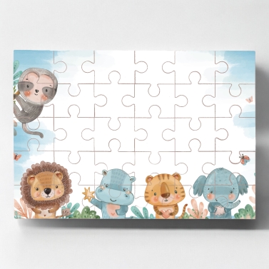 Puzzle personnalisé prénom enfant - garçon