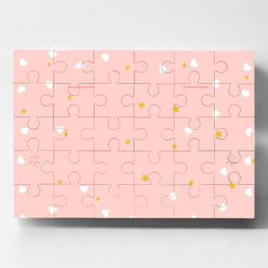 Puzzle personnalisable annonce marraine