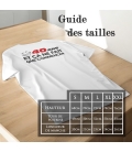Tee-shirt homme personnalisé smiley âge