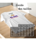 tee-shirt homme personnalisable gateau anniversaire