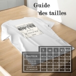 Tee-shirt homme personnalisé étiquette bouteille vin