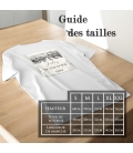 Tee-shirt homme personnalisé étiquette bouteille vin