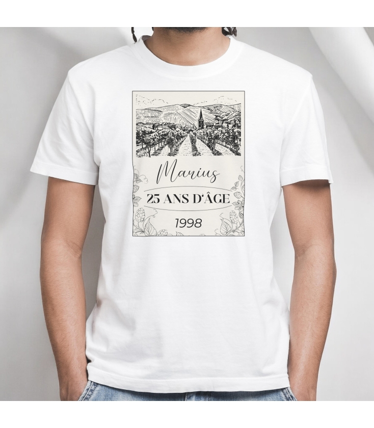 Tee-Shirt Homme Personnalisé 