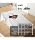 Tee-shirt homme personnalisé photo amoureux