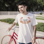 Tee-shirt homme personnalisé super papa