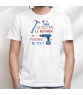 Tee Shirt personnalisé "Si... ne peut pas le réparer"