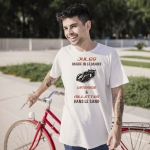 Tee-shirt homme personnalisé vitesse et rillettes