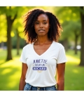 Tee-shirt femme personnalisé veut un ricard