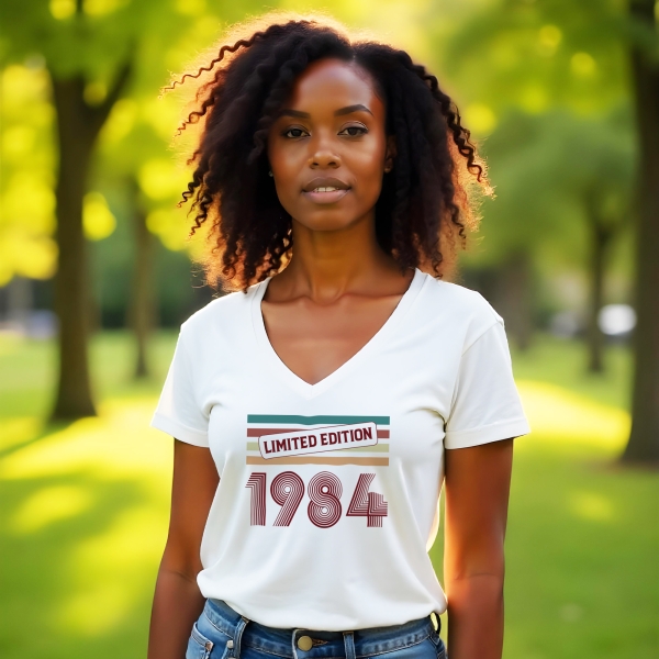 Tee-shirt femme personnalisé vintage