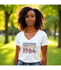 Tee-shirt femme personnalisé vintage