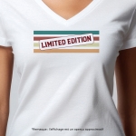 Tee-shirt femme personnalisé vintage
