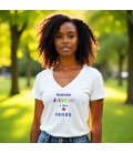 Tee-shirt femme personnalisé maman amour
