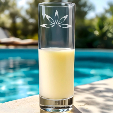 Verre personnalisé avec prénom pastis - "Anis Etoilé"