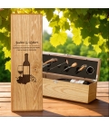 coffret sommelier personnalisé partage à graver