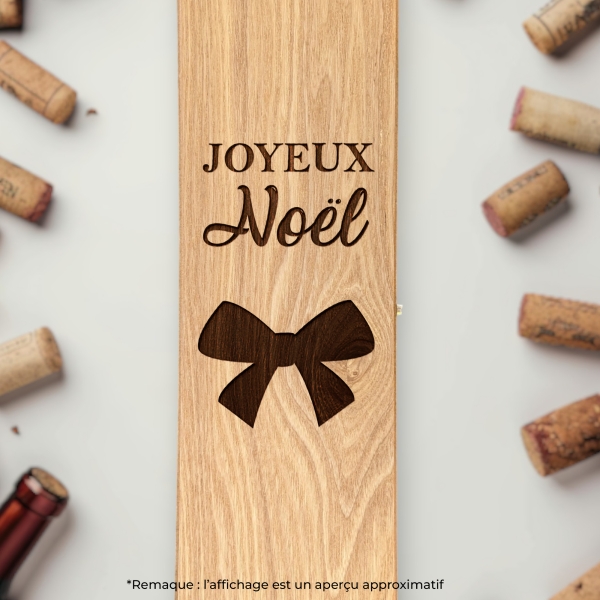 Coffret Sommelier Noël à Graver