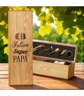 Coffret Sommelier Super Papa à Graver