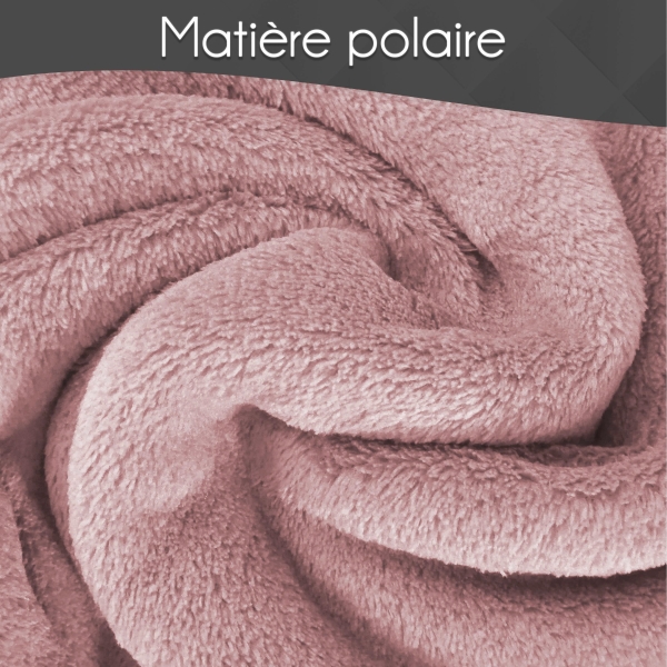 Peignoir de chambre femme rose personnalisée