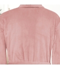 Peignoir de chambre femme rose personnalisée