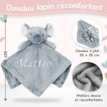 Doudou koala personnalisé - Prénom brodé
