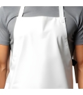 Tablier adulte blanc prénoms personnalisé