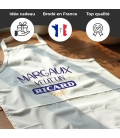 Tablier adulte blanc ricard personnalisé