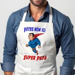 Tablier Anniversaire papa cape homme personnalisé