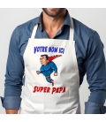 Tablier Anniversaire papa cape homme personnalisé