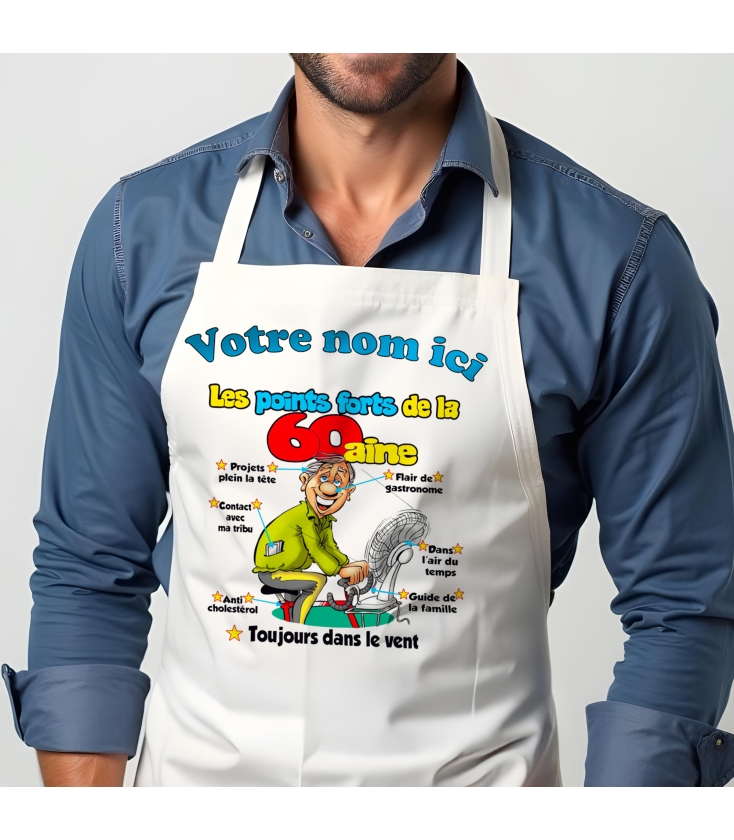 Tablier Homme Humour