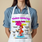 Tablier Anniversaire 40ans femme personnalisé