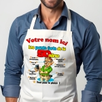 Tablier Anniversaire 50ans homme personnalisé