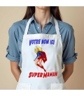 Tablier Super Maman personnalisé