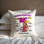 Coussin Anniversaire 30 ans femme